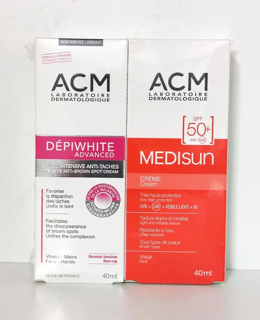 Depiwhite Advanced +MEDISUN SPF50 offert Pack02.webp